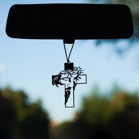 20 Acrylic Christian Car Hanging Accessories Mandhir/Car Dashboard