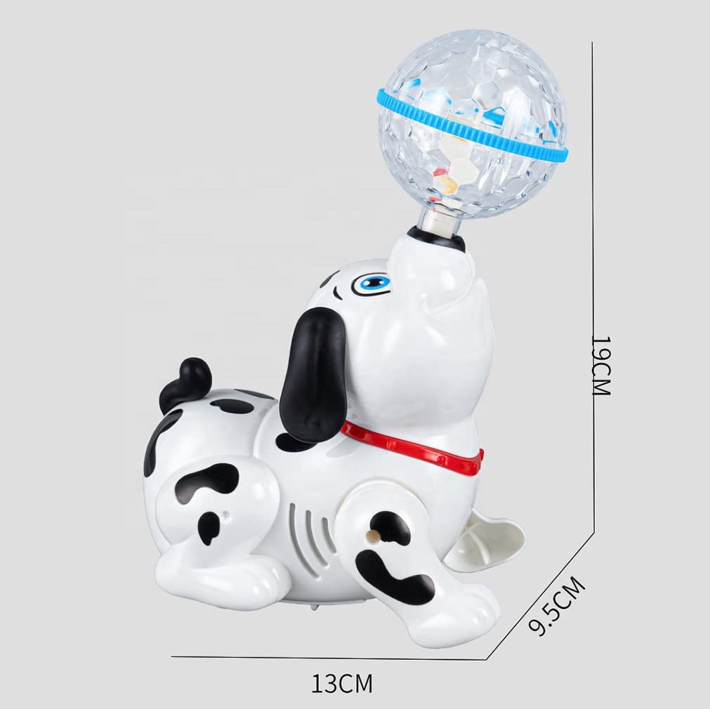 Dancing Dog with Music, Flashing Lights - Sound & Light Toys for Small Babies