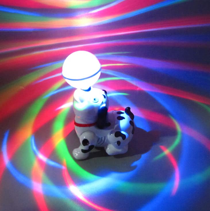 Dancing Dog with Music, Flashing Lights - Sound & Light Toys for Small Babies