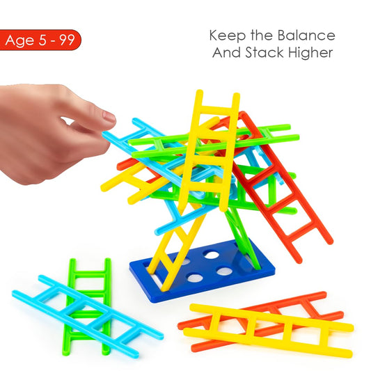 Balance The Ladders Stacking & Balancing Skill Game for Family & Kids 5+ Years