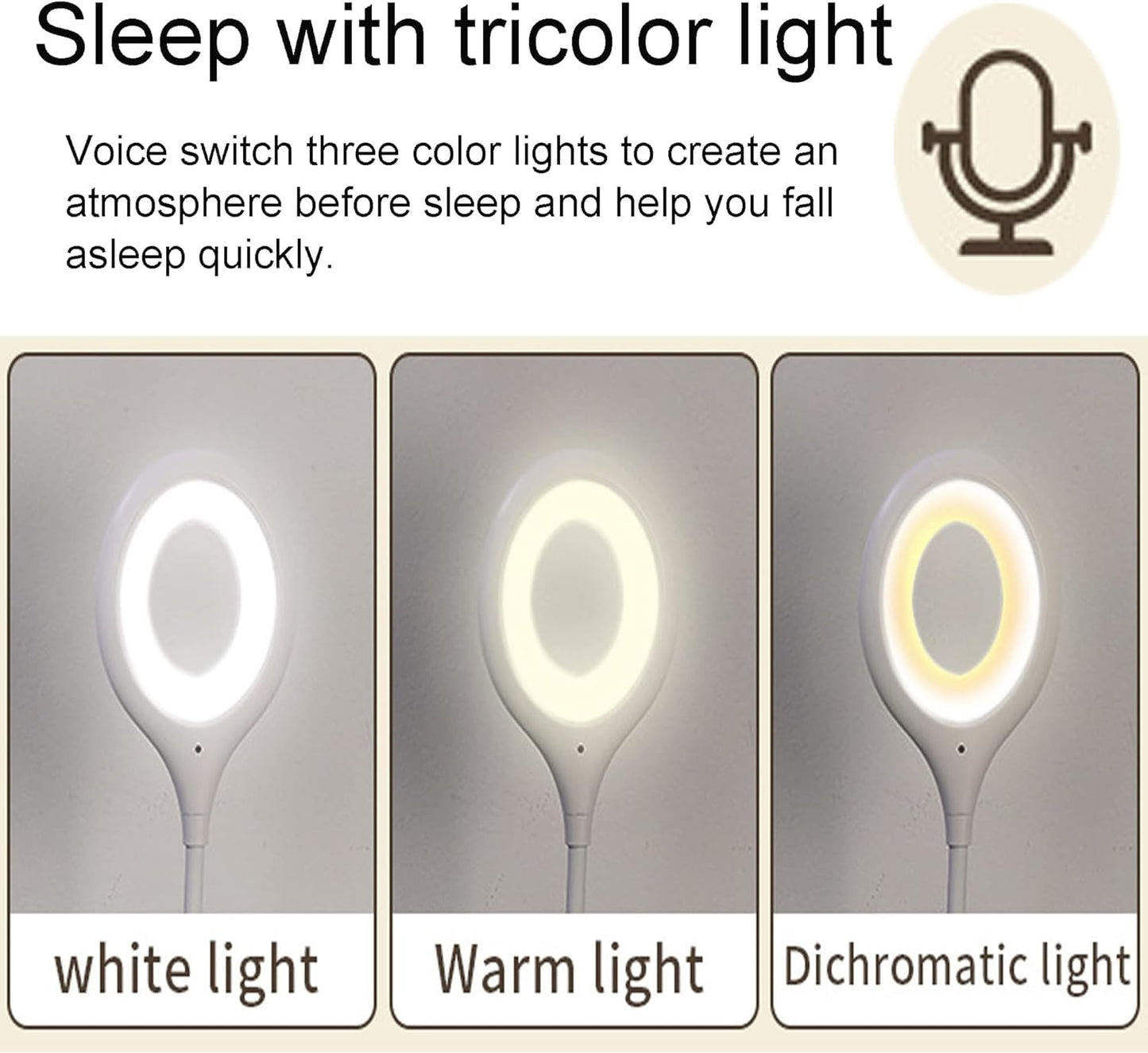 USB Intelligent Voice Control Lamp