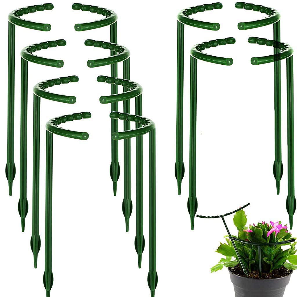 BABIVA 6Pcs SET 25 * 22cm Garden Plant Support Cages