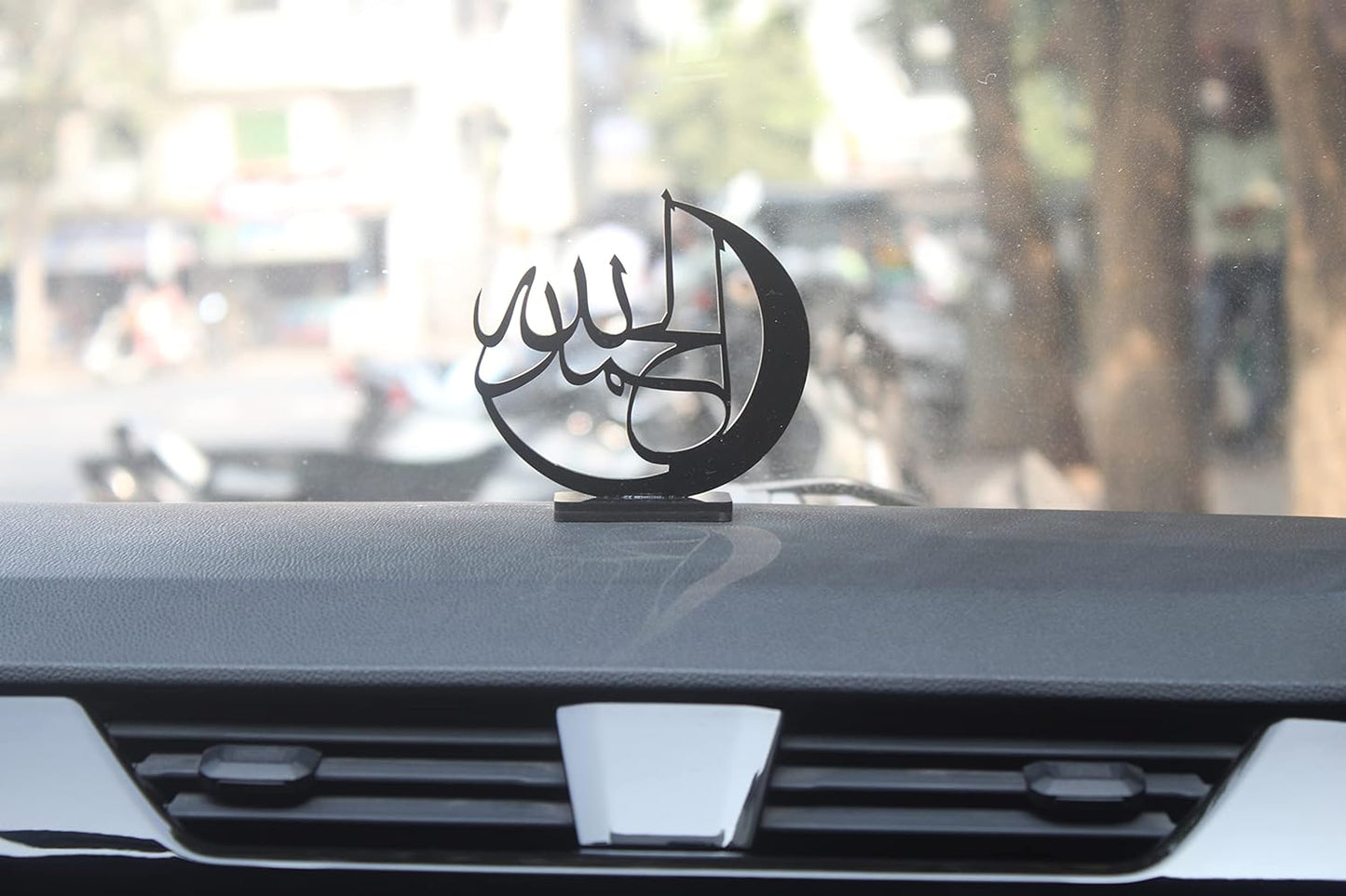 13 Acrylic Eid Mubarak 2 Car Hanging Accessories Mandhir/Car Dashboard