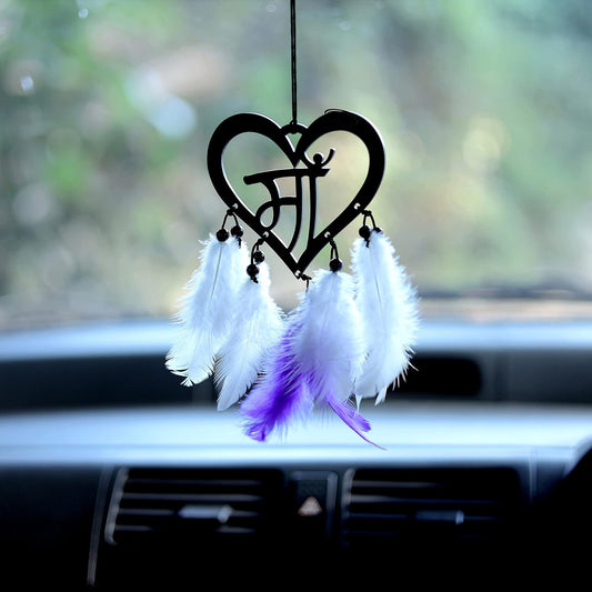 15 Acrylic Mai Car Hanging Accessories Mandhir/Car Dashboard