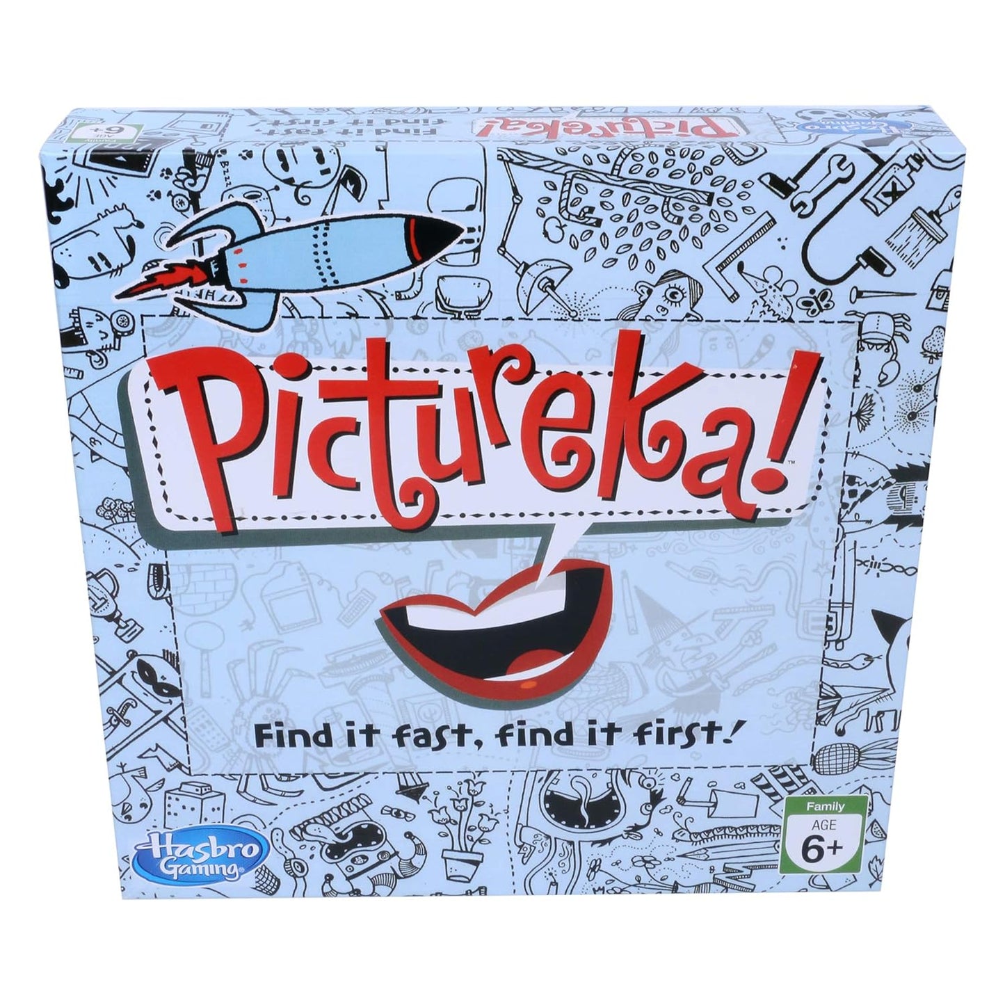 Pictureka! Board Game, Fun Board Game for Family and Kids, for Ages 6+, Indoor Classic Board Games & puzzels, Game for 2 or More Players