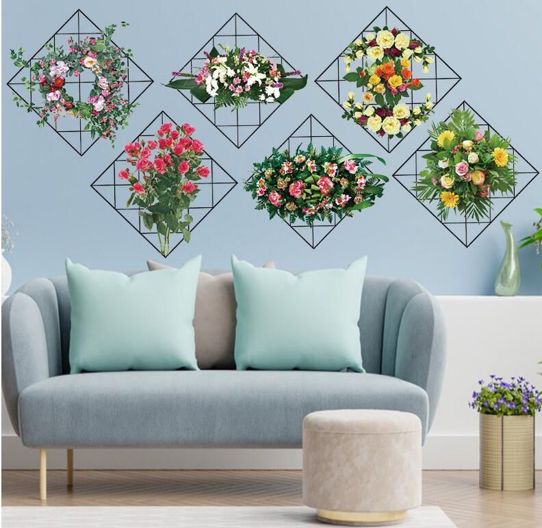 Awesome Floral 3D Wall Decor Stickers Pack Of 6 BaBivaStore   WhatsAppImage2023 10 09at15.26.38 0d57019e 