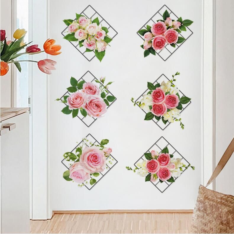 Awesome Floral 3D Wall Decor Stickers Pack Of 6 BaBivaStore   WhatsAppImage2023 10 09at15.26.41 0ba61034 