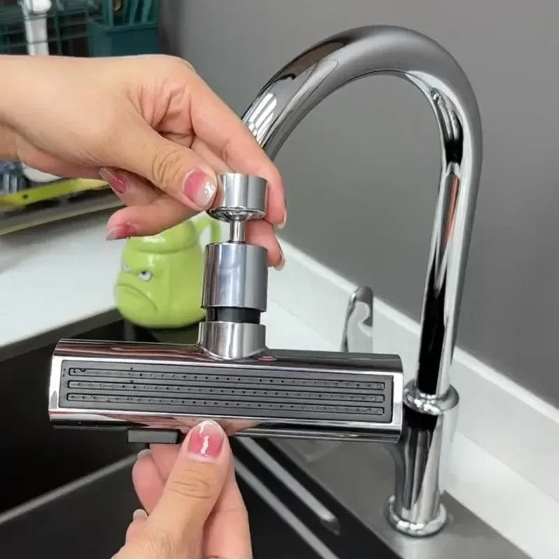 Waterfall Kitchen Movable Faucet Head