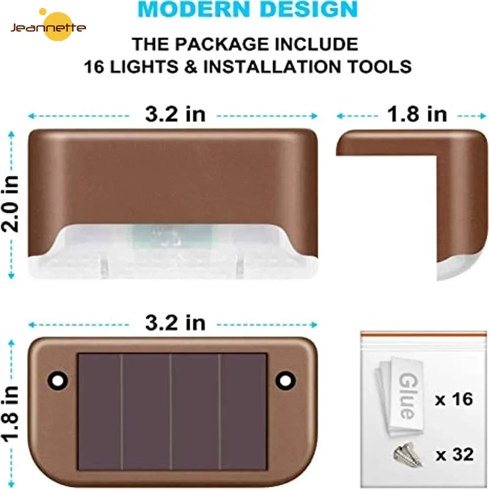 Solar Boundary Lights | Stair Deck Solar Light