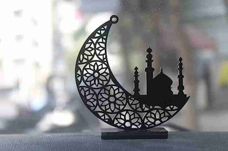 06 Acrylic Moon Mosque Car Hanging Accessories Mandhir/Car Dashboard