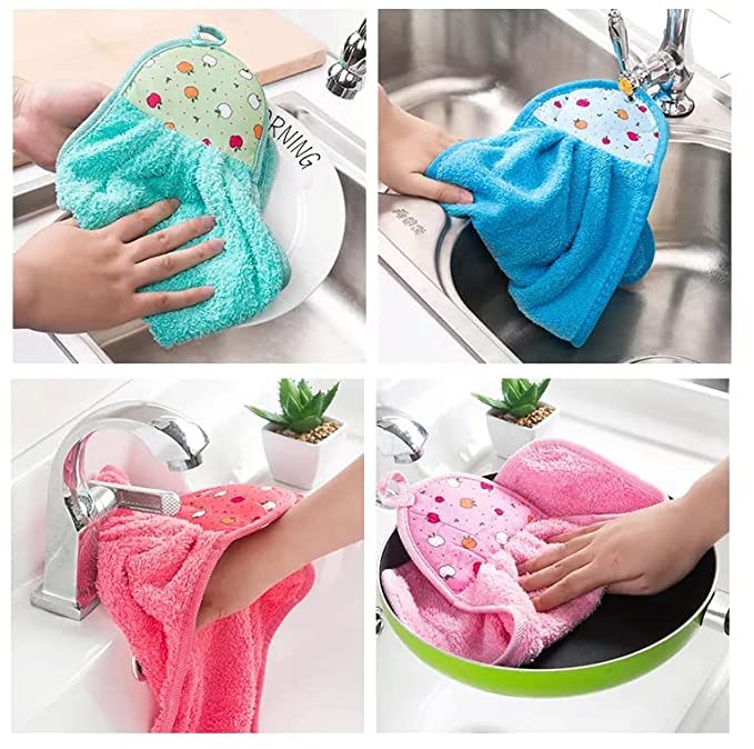 Microfiber Wash Basin Hanging Hand Kitchen Towel