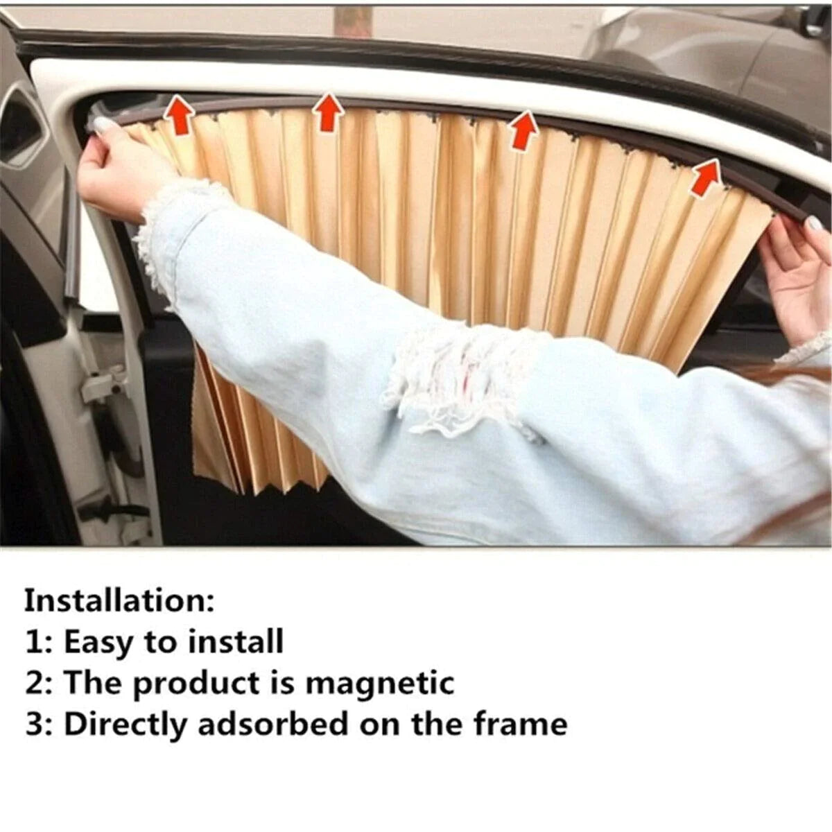 BABIVA ™️ CAR MAGNETIC CURTAINS - LIMITED EDITION PACK OF 4 PCS