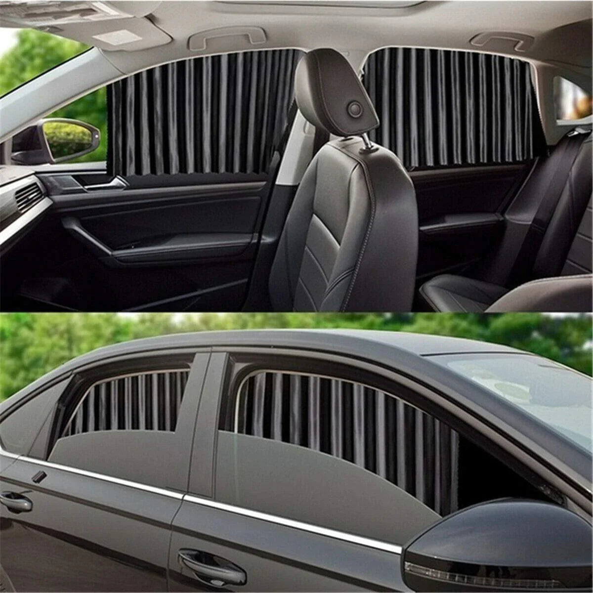 BABIVA ™️ CAR MAGNETIC CURTAINS - LIMITED EDITION PACK OF 4 PCS