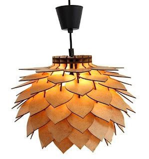 Ceiling Handcraft Artistic Night Lamp