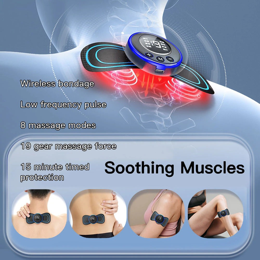 Portable 8 Mode EMS Massager (su)